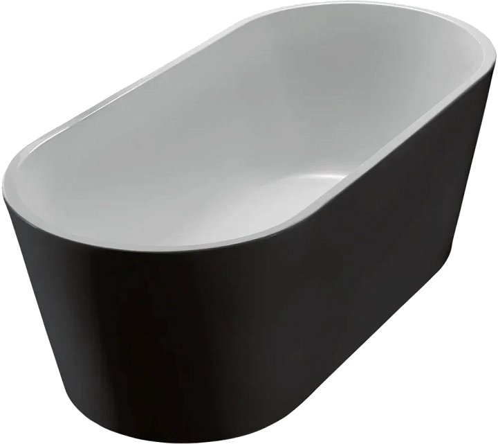 Акриловая ванна BelBagno BB71-1800-NERO-W0 180х80