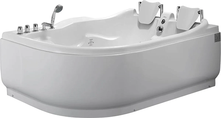 Акриловая ванна Gemy G9083 B R 180х120