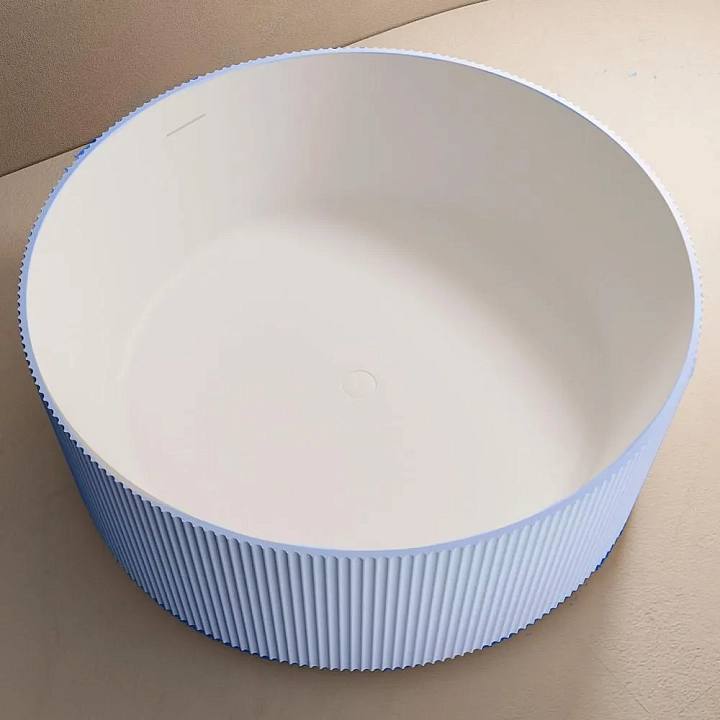 Ванна из искусственного камня Abber Stein 150x150 AS9679Blau