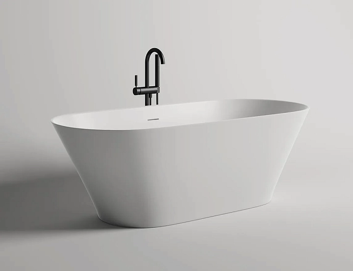 Ванна из искусственного камня Salini Mona 102911G 180х80