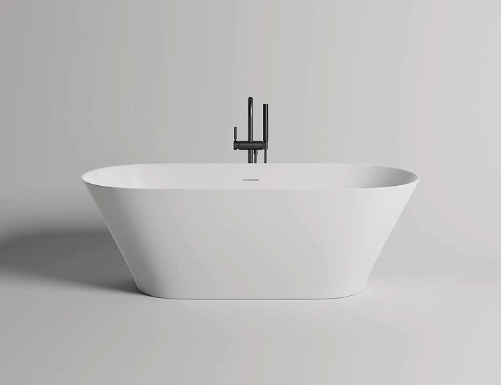 Ванна из искусственного камня Salini Mona 102921M 180х80 матовая