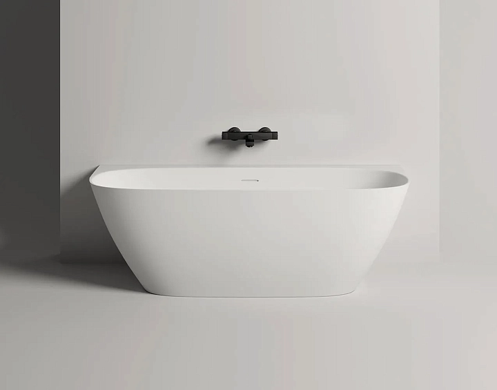 Ванна из искусственного камня Salini Sofia Wall 102522M 170х80 матовая