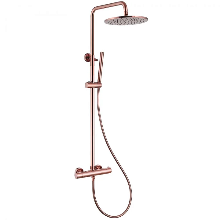 Душевая стойка Abber Wasser Kreis AF8160RG розовое золото