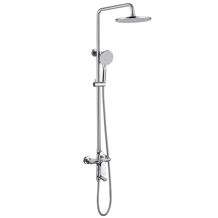 Душевая стойка Abber Weiss Insel AF8016N хром