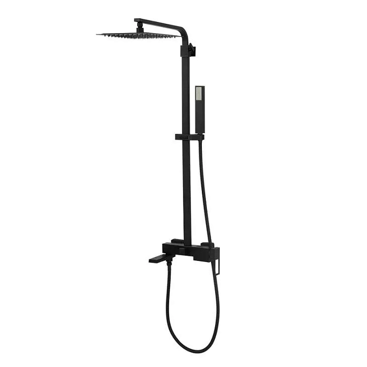 Душевая стойка BelBagno Luce LUC-VSCM-NERO