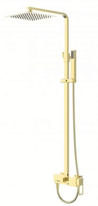 Душевая стойка BelBagno Luce LUC-VSCM-ORO