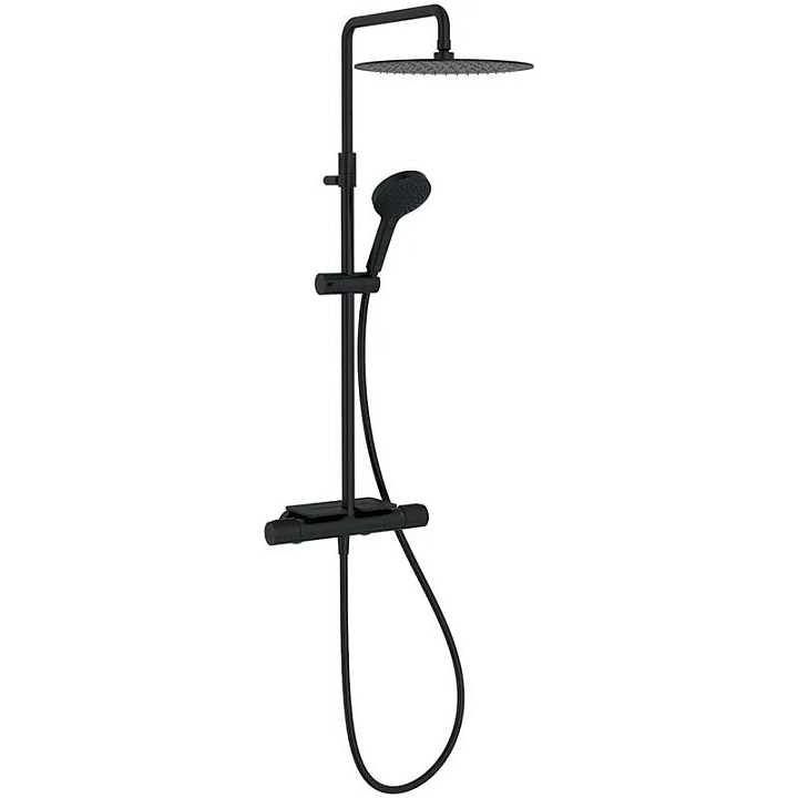 Душевая стойка Jacob Delafon Metro E26589-BL с полкой