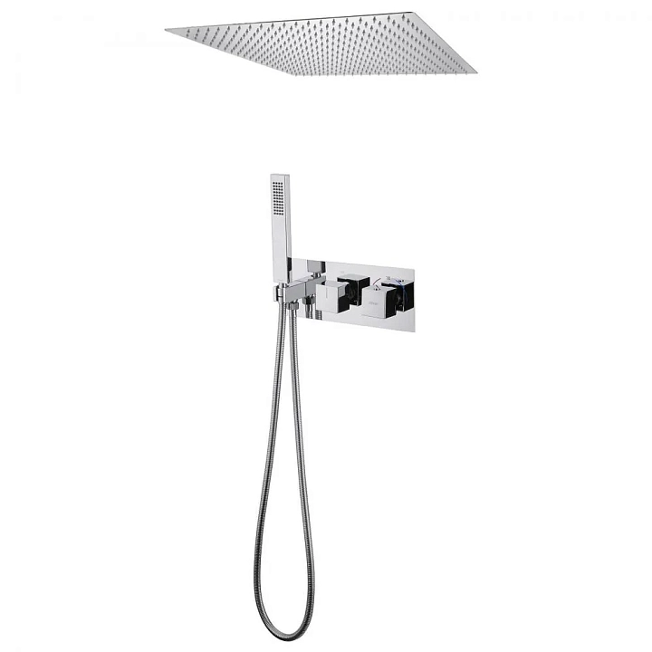 Душевой комплект Abber Daheim AF8255 хром