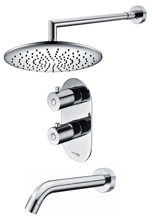 Душевой комплект Wasserkraft Berkel A15030 Thermo