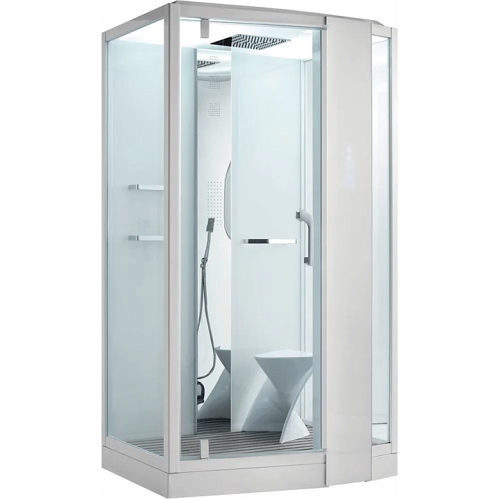 Душевая кабина Orans 89105RW белая, с баней