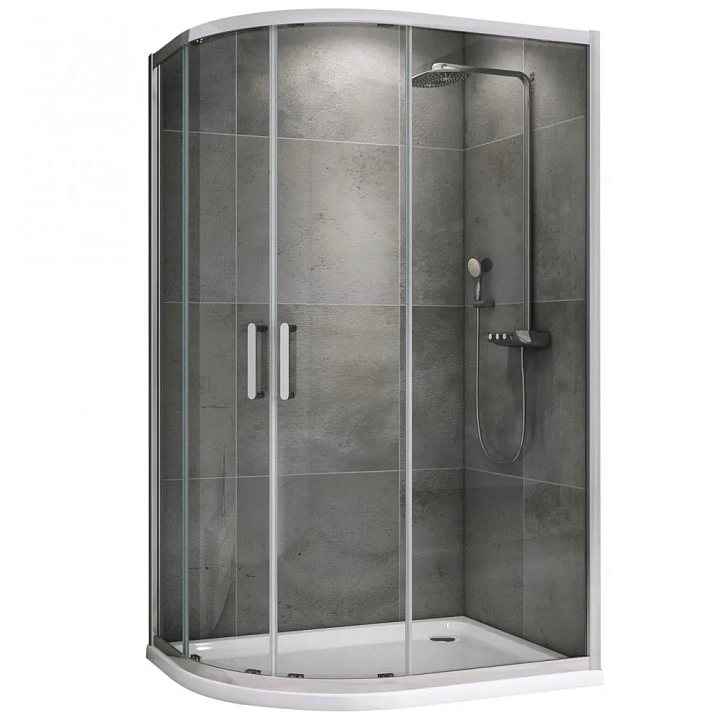 Душевой уголок Abber Schwarzer Diamant AG01129 120x90