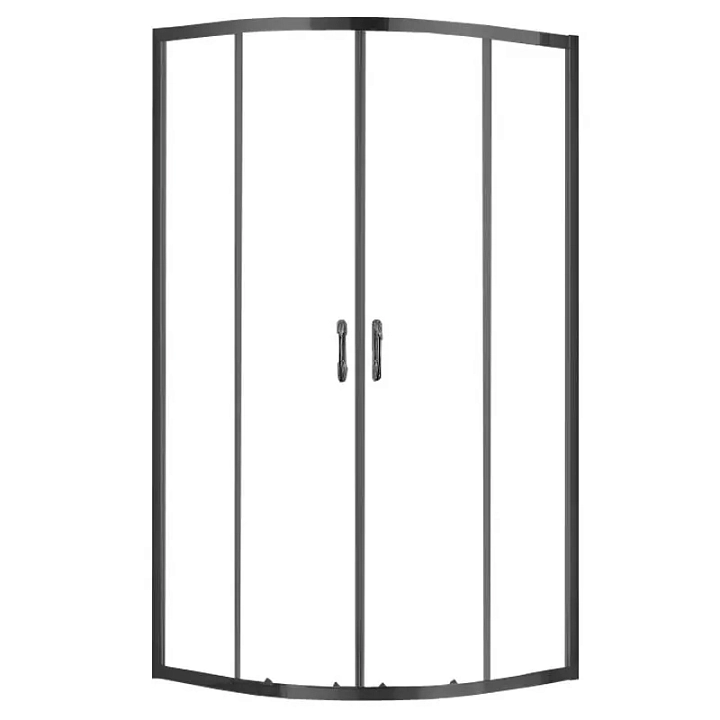 Душевой уголок Azario Milton AZND2142900Black