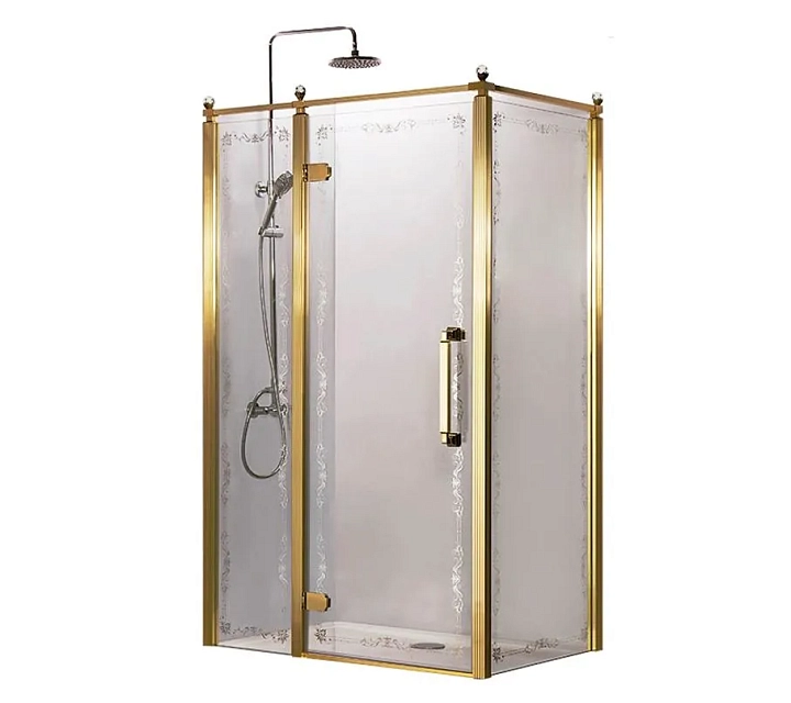 Душевой уголок Azario Ontario AZNBB1231L900GOLD