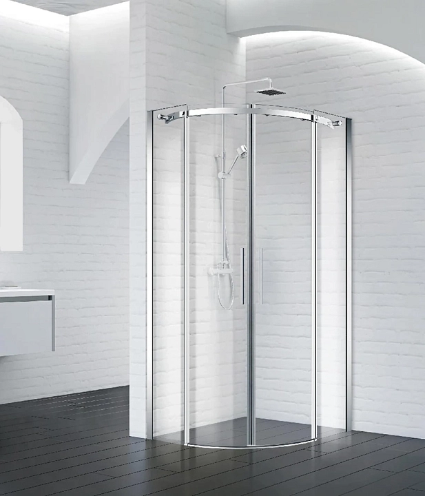 Душевой уголок BelBagno Acqua R-2-100-C-Cr