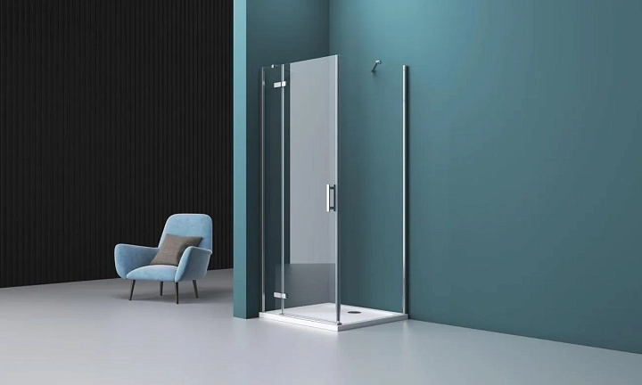 Душевой уголок BelBagno Kraft A-12-100-C-Cr-R