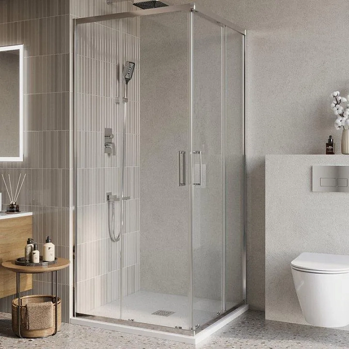 Душевой уголок BelBagno Luce A-2-100-C-Cr