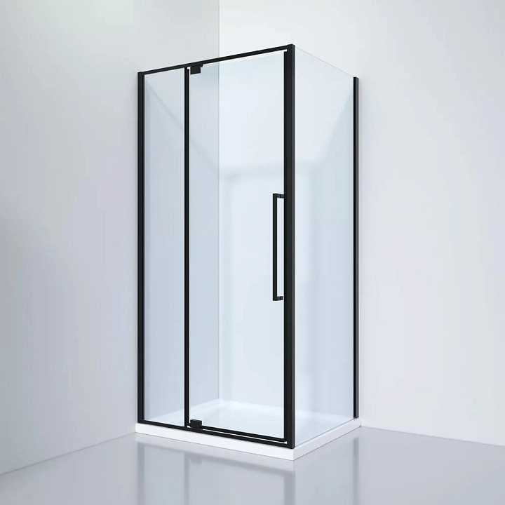 Душевой уголок Black&White Stellar Wind S812 BC 90x90
