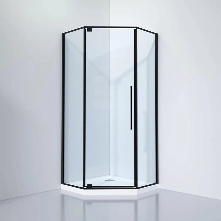 Душевой уголок Black&White Stellar Wind S815 BC 90x90