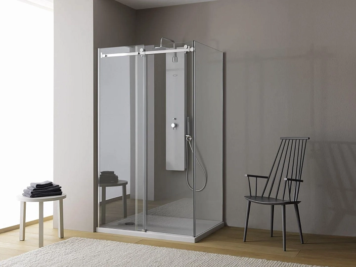 Душевой уголок Kolpa San Dorsa TK 140х80 см silver