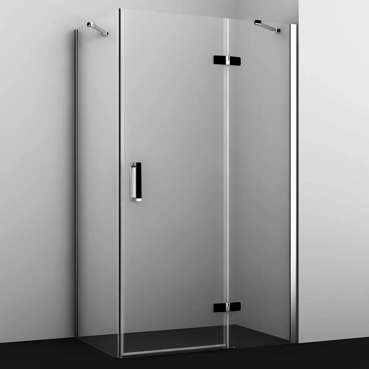 Душевой уголок Wasserkraft Aller 10H06RBLACK 120x80