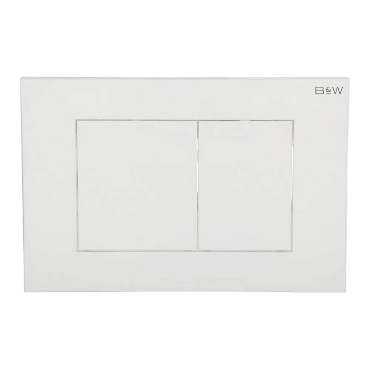 Кнопка смыва Black&White Universe WPI-09531 glossy ivory