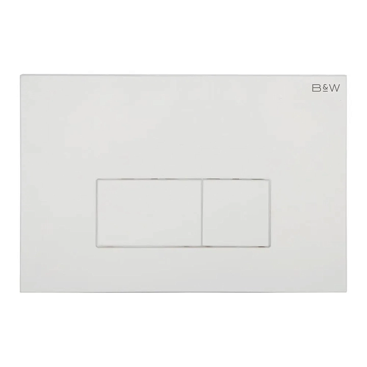 Кнопка смыва Black&White Universe WPI-09541 glossy ivory