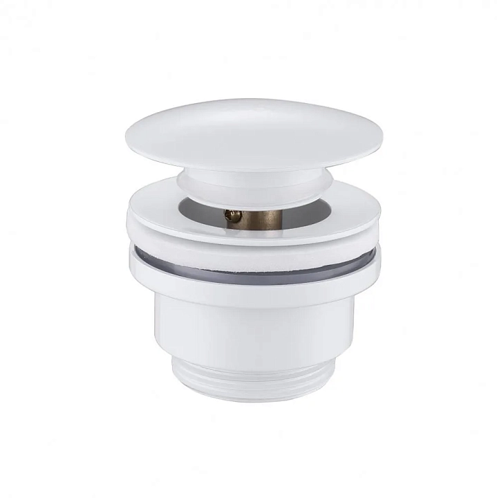 Донный клапан Abber AF0011W для раковины, белый