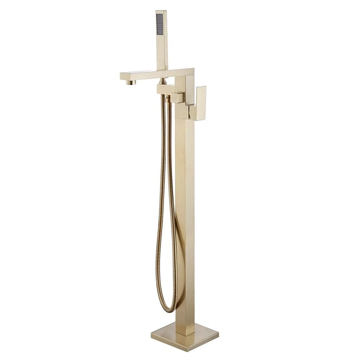 Смеситель Abber Daheim AF8215G напольный, для ванны с душем
