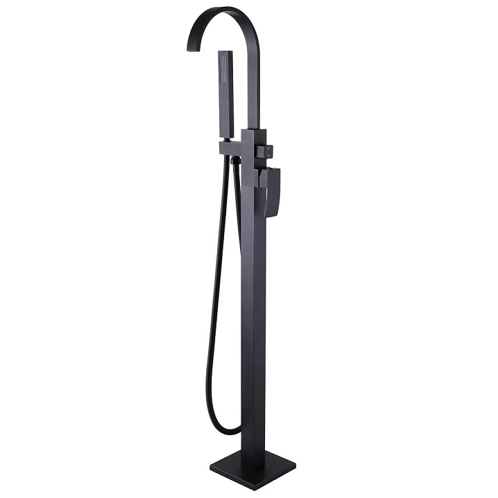 Смеситель Abber Wasserfall AF8615B напольный, для ванны с душем