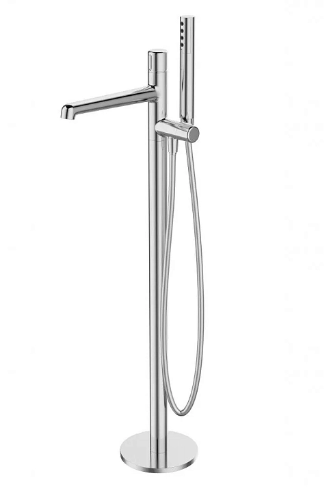 Смеситель BelBagno Uno FMT-CRM напольный, для ванны с душем