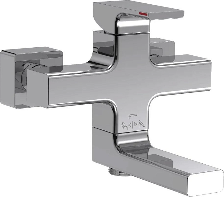 Смеситель Jacob Delafon Strayt E45370-CP для ванны с душем