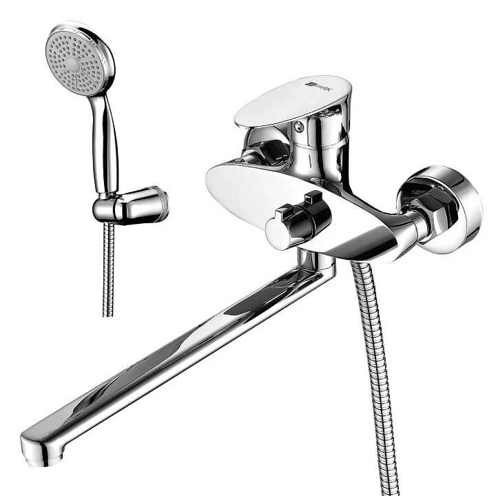 Смеситель Lemark Nero LM0251C для ванны с душем