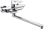 Смеситель Wasserkraft Dinkel 5802L для ванны с душем