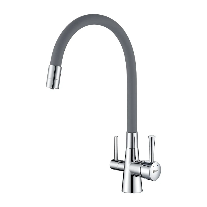 Смеситель Lemark Comfort LM3075C-Gray для кухонной мойки
