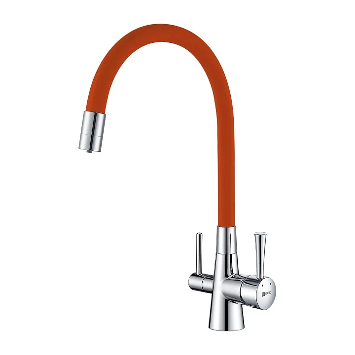 Смеситель Lemark Comfort LM3075C-Orange для кухонной мойки