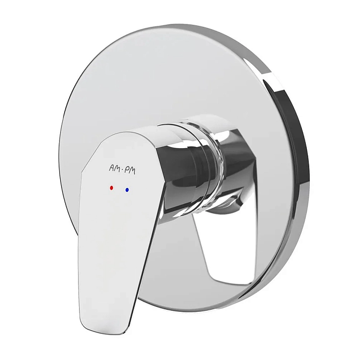 Смеситель AM.PM Gem F9065000 с внутренней частью, для душа