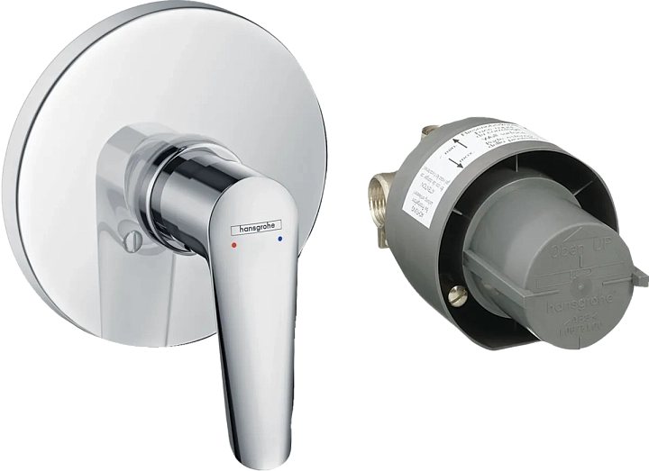 Смеситель Hansgrohe Logis 71608000 с внутренней частью, для душа