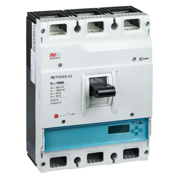 Выключатель автоматический ВА AV POWER-4/3 1000А 50кА ETU6.2 EKF