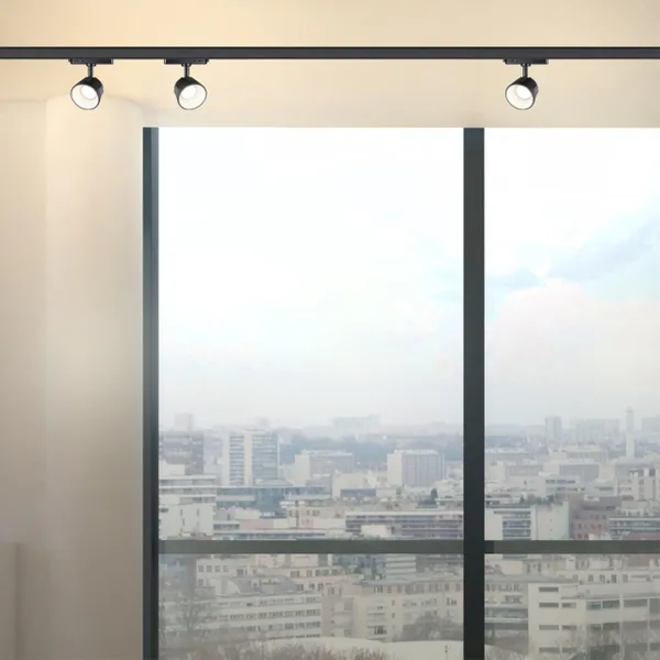 Св-к трековый IP20 LED 4000K 10W 100-265V черный/белый KNOF NOVOTECH — фото 2