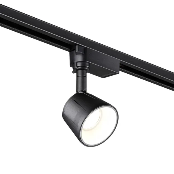 Св-к трековый IP20 LED 4000K 10W 100-265V черный/белый KNOF NOVOTECH — фото 3
