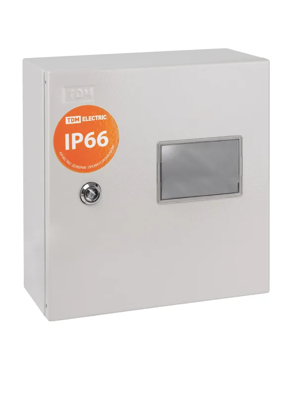 Корпус металлический ЩУ-1ф/1-0-3 IP66 (310х300х150) TDM — фото 2