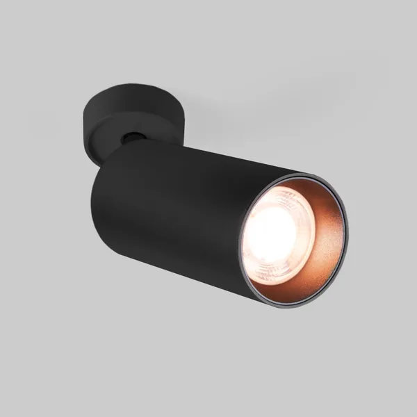 Светильник накладной 15Вт 4200К черный IP20 Diffe (a058250) Elektrostandard