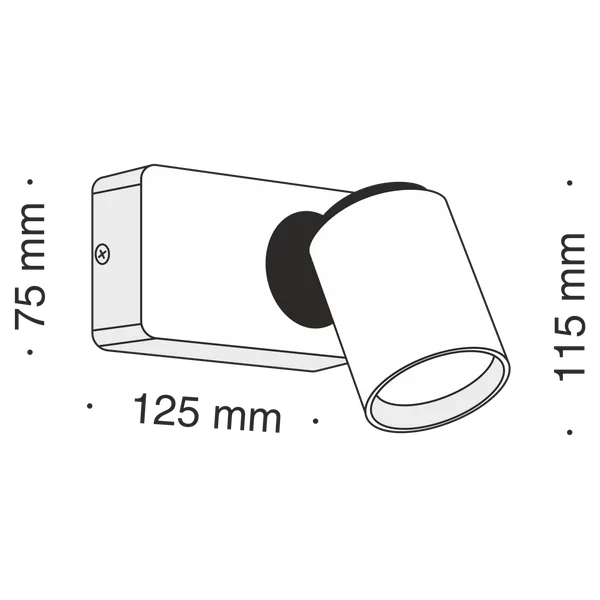 Светильник спот 1*GU10 35Вт Белый IP20 Alliot SP317-CW-01-W Technical Maytoni — фото 3
