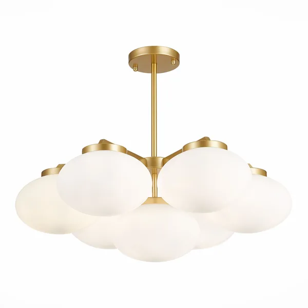 Люстра подвесная Золотистый/Белый E27 7*40Вт SL1503.203.07 ST LUCE