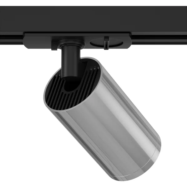Светильник трековый 1*GU10 10Вт Черный и Хром IP20 Focus S TR020-1-GU10-BCH Technical Maytoni — фото 3