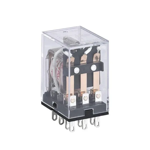 Промежуточное реле JZX-22F(D) 4 конт. с инд. LED 3А 12В DC (R) CHINT