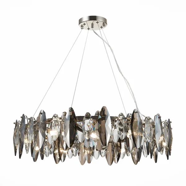 Люстра подвесная Никель/Прозрачный E14 12*40Вт SL1227.103.12 ST LUCE