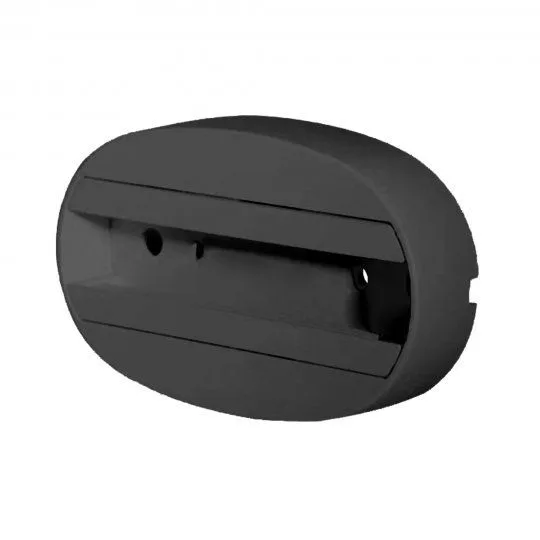 Чашка потолочного крепления. Однофазная. UBX-Q122 G81 BLACK 1 POLYBAG Uniel