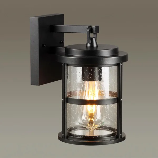 Ландшафтный настен.св-к E27 1*60W IP44 MAGUS черный/стекло ODEON LIGHT — фото 3