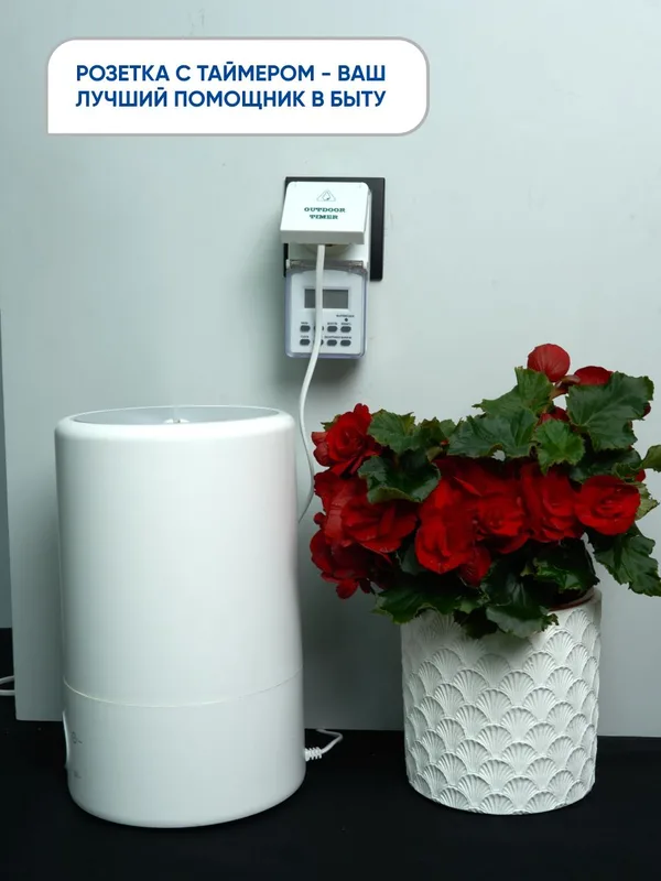 Розетка с таймером Feron TM23 недельная электронная мощность 3500W/16A IP44 — фото 3